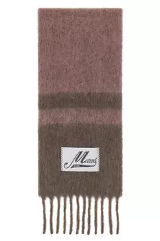 Полосатый шарф Marni, мультиколор
