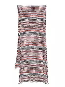 Полосатый шарф Missoni, розовый