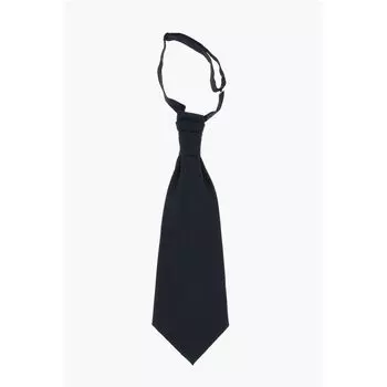 Полосатый шерстяной галстук Ascot Ton-Sur-Ton Corneliani, синий