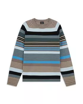 Полосатый шерстяной свитер PS Paul Smith, мультиколор