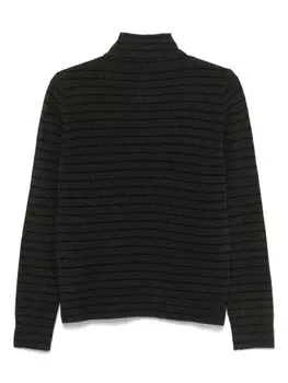 Полосатый свитер ASPESI, зеленый