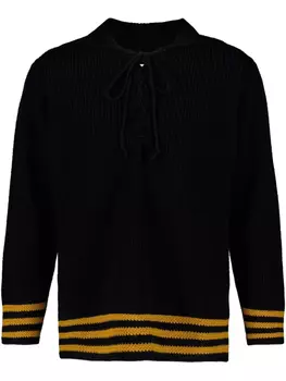 Полосатый свитер BODE, черный