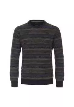 Полосатый свитер Casamoda, синий