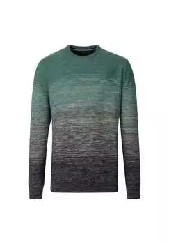 Полосатый свитер Casamoda, зеленый