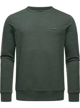 Полосатый свитер geron Ragwear, зеленый