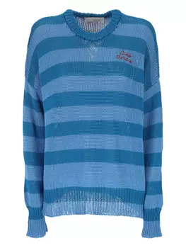 Полосатый свитер Giada Benincasa, синий