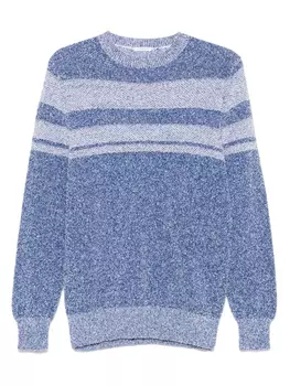 Полосатый свитер Malo, синий
