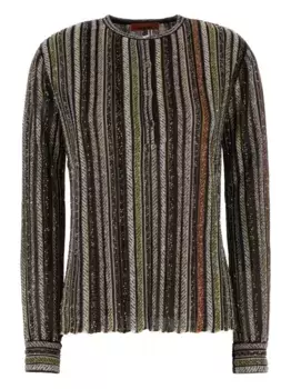 Полосатый свитер Missoni, коричневый