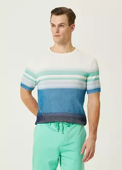 Полосатый свитер Network, синий