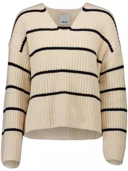 Полосатый свитер отсылок Allude, нейтральный