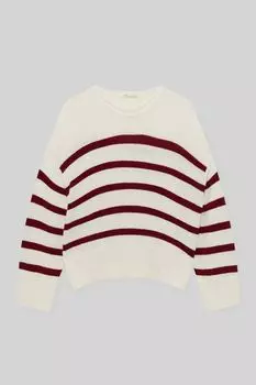 Полосатый свитер оверсайз PULL&amp;BEAR