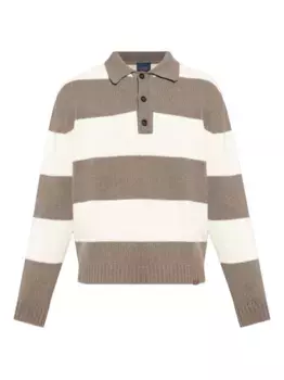 Полосатый свитер Paul & Shark, коричневый