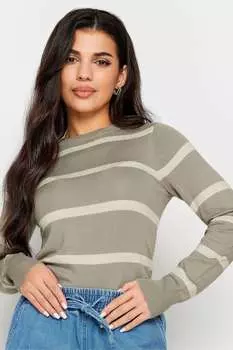 Полосатый свитер Pixiegirl из коллекции Petite Pixiegirl Petite, бежевый