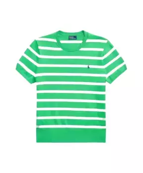 Полосатый свитер Ralph Lauren, зеленый