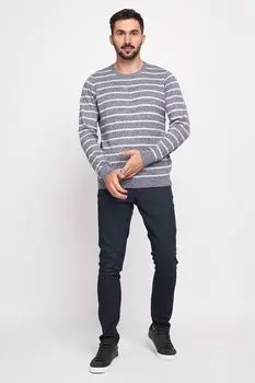 Полосатый свитер с овальным вырезом Kvl By Kenvelo, белый