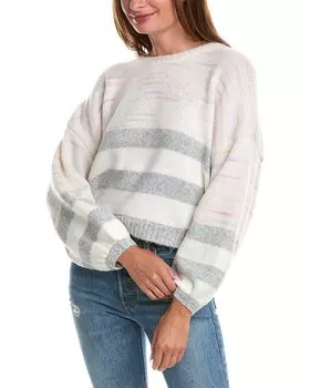 Полосатый свитер Saltwater Luxe, белый