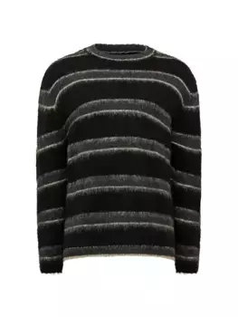 Полосатый свитер Saville Neuw Denim, цвет dark pine