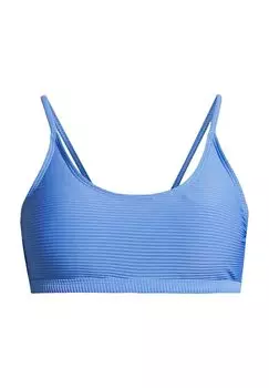 Полосатый верх бикини для женщин Manguun, цвет Ortensia Blue