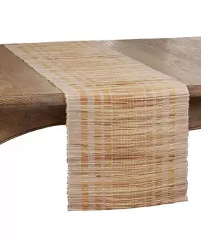 Полосатый водяной гиацинт-дорожка Saro Lifestyle, бежевый