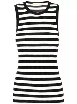 Полосатый жилет Jucca approved, черный