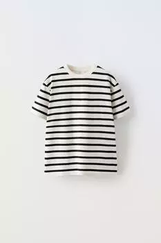 Полоская футболка ZARA, полосы
