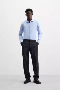 Полоская рубашка ZARA, в полоску