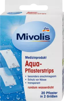 Полоски аква-штукатурки 20 шт. Mivolis