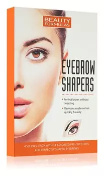 Полоски для бровей Beauty Formulas Eyebrow Shapers