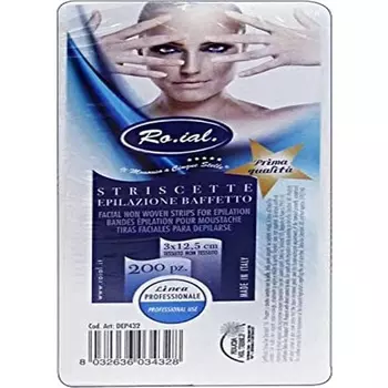 Полоски для депиляции TNT для удаления волос на лице 200 шт., Roial