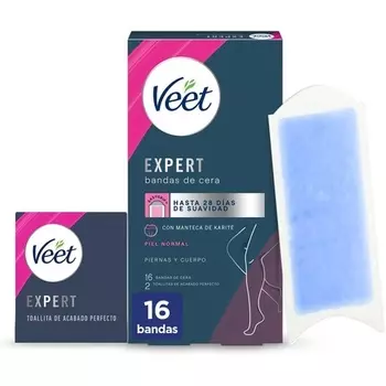 Полоски для депиляции Veet для нормальной кожи, 20 шт.