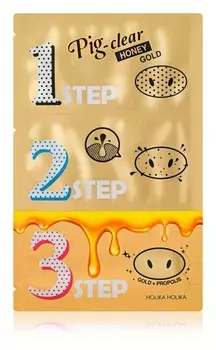 Полоски для очистки носа Holika Holika Pig Nose Honey Gold