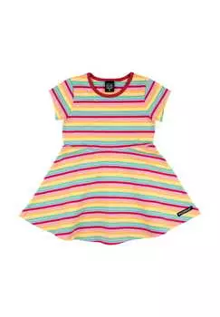 Полоски на платье Villervalla, цвет bunt