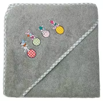 Полотенца 00000023 Zollner, серый