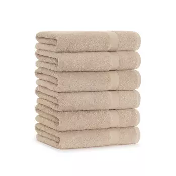 Полотенца Arkwright Home True Color, 6 штук