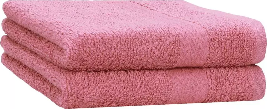 Полотенца Betz 2 шт. 50х100 см ПРЕМИУМ 100% хлопок Цвет: темно-коричневый Betzshop, розовый