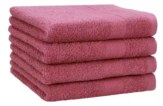 Полотенца Betz 6 шт. 50х100 см PALERMO 100% хлопок Цвет: абрикос Betzshop, розовый