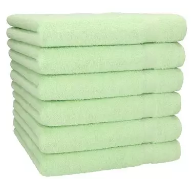 Полотенца Betz 6 шт. 50х100 см PALERMO 100% хлопок Цвет: зеленый и бирюзовый Betzshop