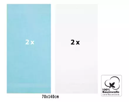 Полотенца Betzshop, белый