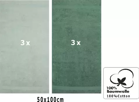 Полотенца Betzshop, зеленый