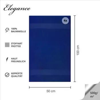 Полотенца CLASS HOME COLLECTION, синий