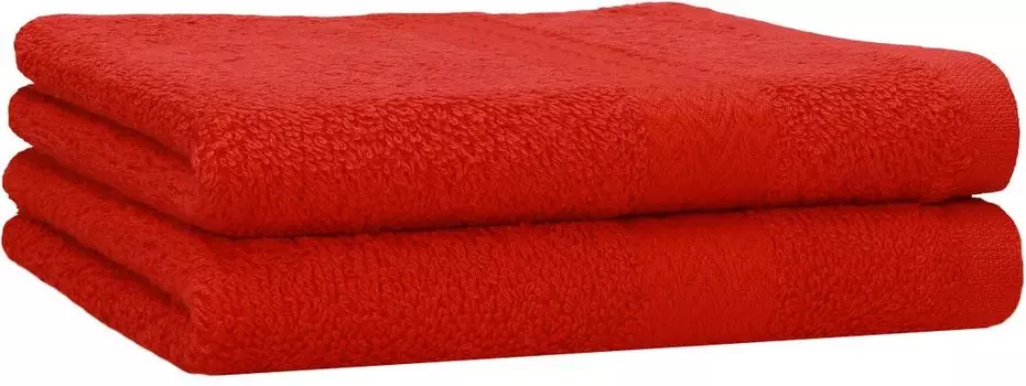 Полотенца для душа Betz, 2 шт., 70 x 140 см ПРЕМИУМ, пляжное полотенце из 100% хлопка, цвет: малиновый. Betzshop, красный