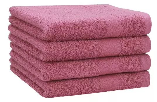 Полотенца для душа Betz, 6 шт., 70 x 140 см ПРЕМИУМ, пляжное полотенце из 100% хлопка, цвет: антрацит. Betzshop, розовый