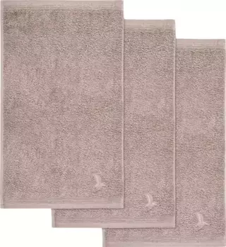 Полотенца для гостей Mve "Superwuschel", (3 шт.), ярких цветов 30х50 см (3 шт.), цвет cashmere