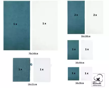 Полотенца для рук Betzshop, синий