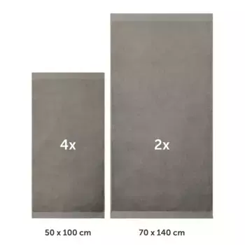 Полотенца для рук Blumtal, серый