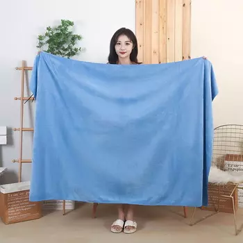 Полотенца для рук для ванной комнаты Nvzi 35,43x74,8 дюйма 6 шт, средне-синий