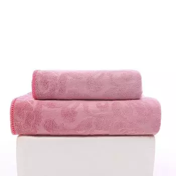 Полотенца для рук FEBE банное полотенце 70x140 + 50x100 см комплект полотенец пудрово-розовый банное полотенце махровое с цветочным узором полотенце из микрофибры