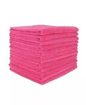 Полотенца для рук из микрофибры Smart Choice (в упаковке 12 шт.), 16 x 27 дюймов, варианты цвета Arkwright Home, розовый