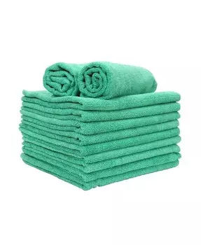 Полотенца для рук из микрофибры Smart Choice (в упаковке 12 шт.), 15 x 24 дюйма, варианты цвета Arkwright Home, зеленый