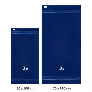 Полотенца для рук Mixibaby, синий